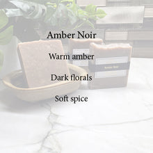 <center>Amber Noir<br> <small><small>Goat Milk Soap</small></small>