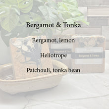 <center>Bergamot & Tonka<br> <small><small>Goat Milk Soap</small></small>