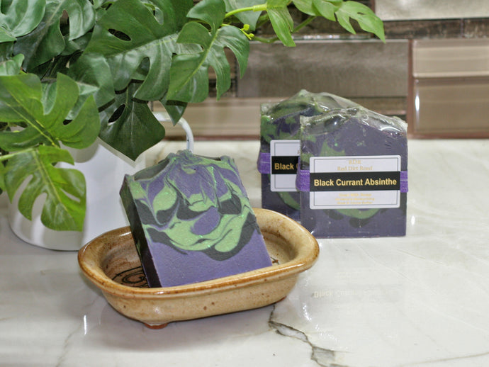 <center>Black Currant Absinthe<br> <small><small>Goat Milk Soap</small></small>