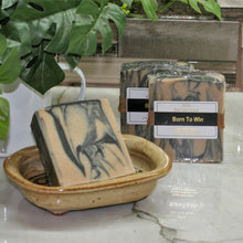 <center>Born To Win<br> <small><small>Goat Milk Soap</small></small>