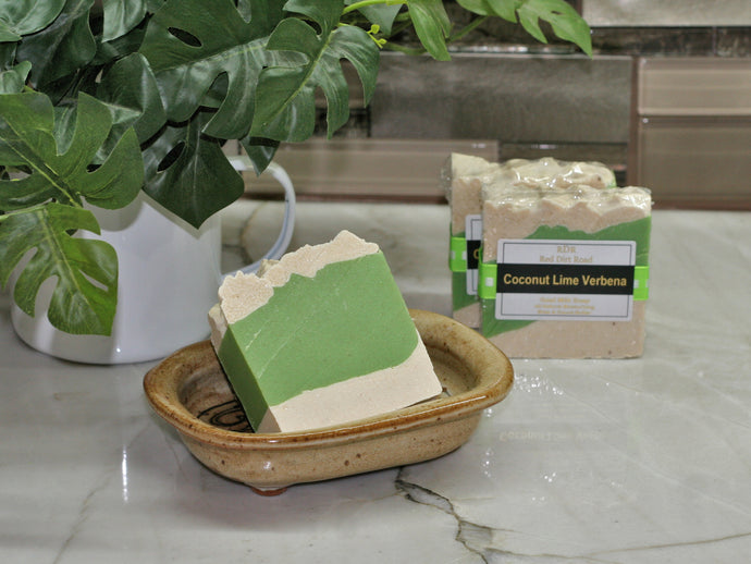 <center>Coconut Lime Verbena<br> <small><small>Goat Milk Soap</small></small>