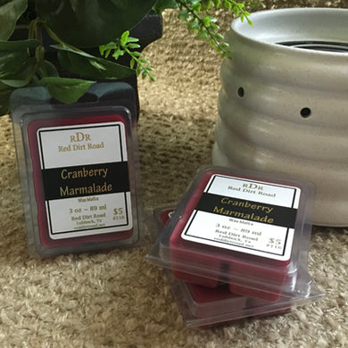 <center>Cranberry Marmalade<br> <small><small>Fragranced Wax Melt</small></small></center>