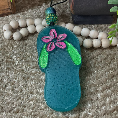<center>Flip Flop<br> <small><small>Car Freshie</small></small>