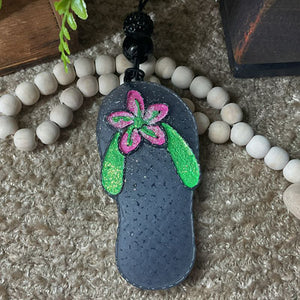 <center>Flip Flop<br> <small><small>Car Freshie</small></small>
