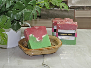 <center>Bohemian Petals<br> <small><small>Aloe Vera Soap</small></small>