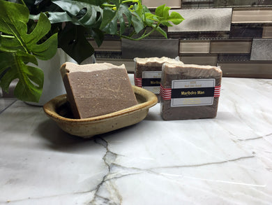 <center>Marlboro Man<br> <small><small>Goat Milk Soap</small></small>