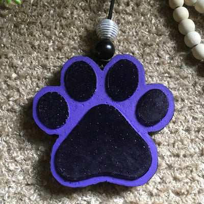 <center>Paw Print<br> <small><small>Car Freshie</small></small>
