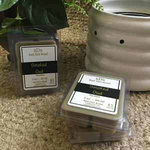<center>Smoked Oud<br> <small><small>Fragranced Wax Melt</small></small></center>