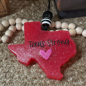 <center>Texas Strong<br> <small><small>Car Freshie</small></small>