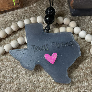 <center>Texas Strong<br> <small><small>Car Freshie</small></small>
