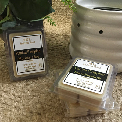 <center>Vanilla Pumpkin Marshmallow<br> <small><small>Fragranced Wax Melt</small></small></center>