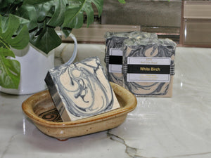 <center>White Birch<br> <small><small>Goat Milk Soap</small></small>