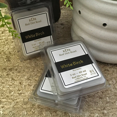 <center>White Birch<br> <small><small>Fragranced Wax Melt</small></small></center>