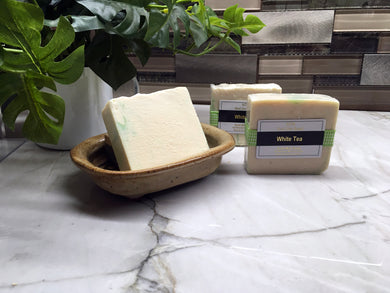<center>White Tea<br> <small><small>Goat Milk Soap</small></small>