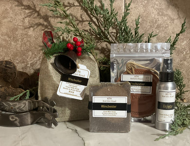 <center>Winchester<br> <small><small>Christmas Gift Bag</small></small>