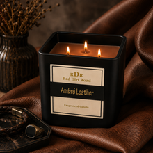 <center>Ambré Leather<br> <small><small>Fragrance Candle</small></small>