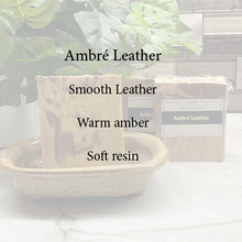 <center>Ambré Leather<br> <small><small>Goat Milk Soap</small></small>