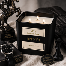 <center>Born To Win<br> <small><small>Fragrance Candle</small></small>