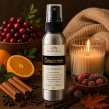 <center>Cinnaberries<br> <small><small>Room & Body Spray</small></small>