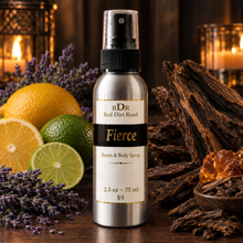 <center>Fierce<br> <small><small>Room & Body Spray</small></small>