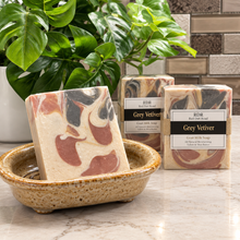 <center>Grey Vetiver<br> <small><small>Goat Milk Soap</small></small>
