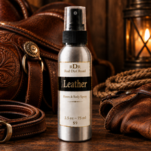 <center>Leather<br> <small><small>Room & Body Spray</small></small>
