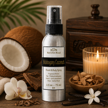 <center>Mahogany Coconut<br> <small><small>Room & Body Spray</small></small>
