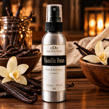 <center>Vanilla Bean<br> <small><small>Room & Body Spray</small></small>
