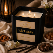 <center>Velvet Vanilla<br> <small><small>Fragrance Candle</small></small>