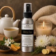 <center>White Tea<br> <small><small>Room & Body Spray</small></small>